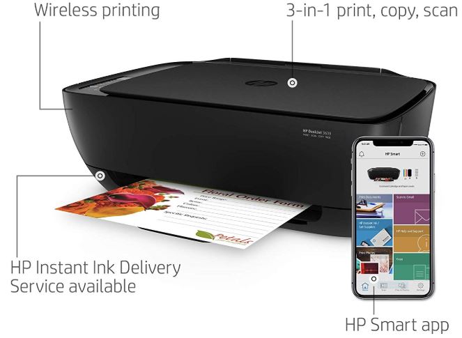 Установить принтер hp deskjet 3639 без установочного диска