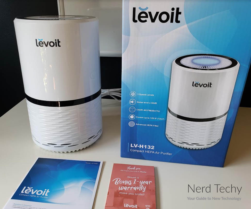 Levoit LV-H132 Air Purifier with True HEPA Filter