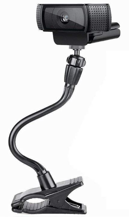 Smatree Flexible Jaws Clamp Webcam Holder