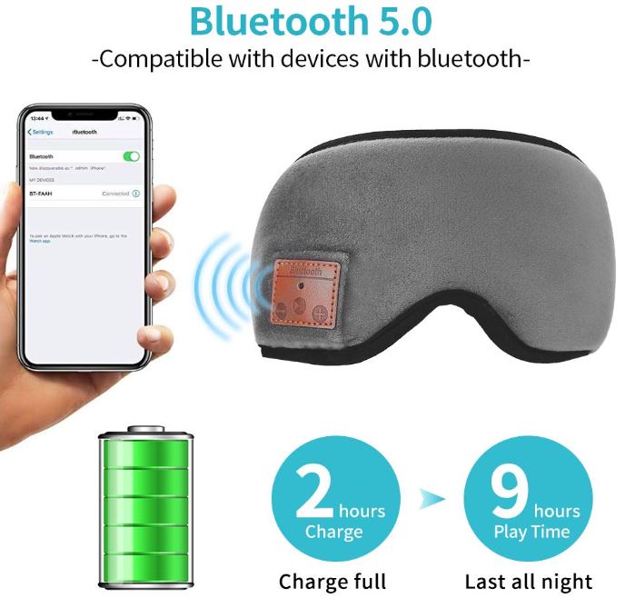 iSkey Bluetooth Sleeping Eye Mask