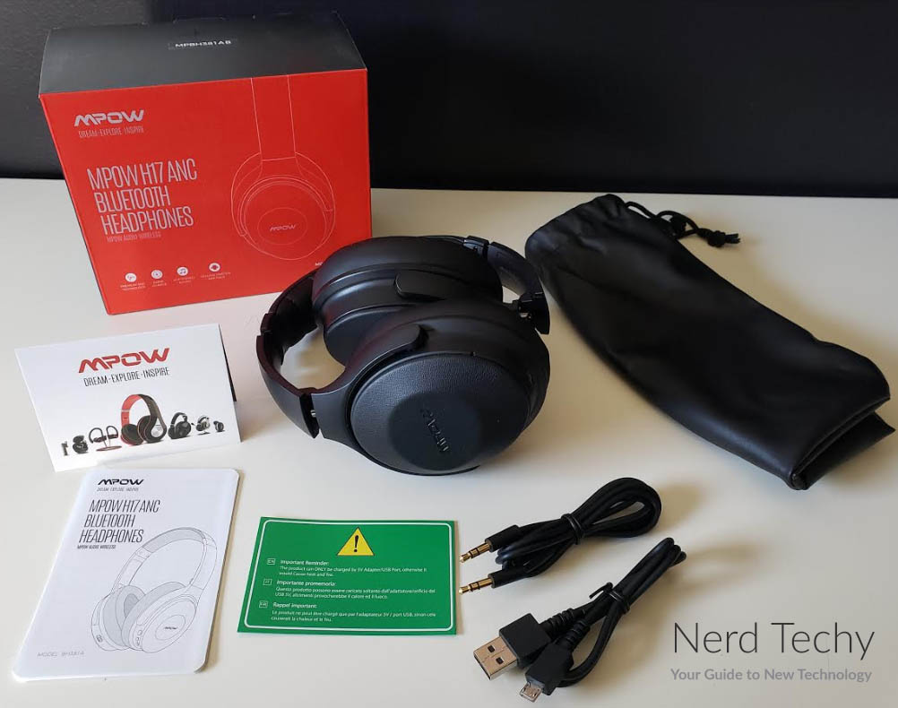 Testing Review of the Mpow H17 ANC Bluetooth Headphones Nerd Techy