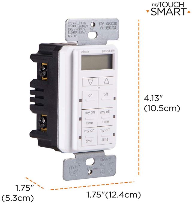 wifi programmable light switch timer