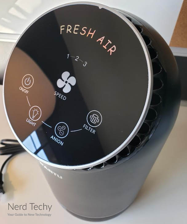 InDepth Review and Testing of the PARTU BS08 Air Purifier Nerd Techy