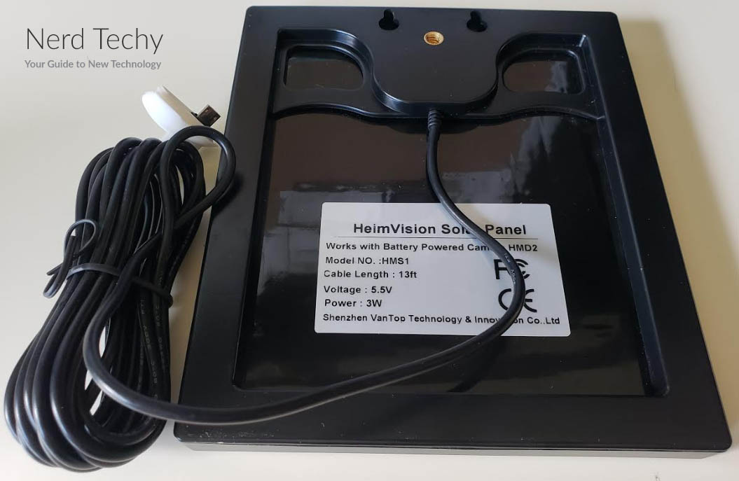Heimvision-HMS1-solar-panel