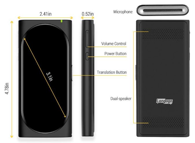 langogo genesis portable language translator