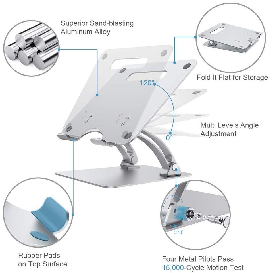 Nulaxy Adjustable Laptop Stand