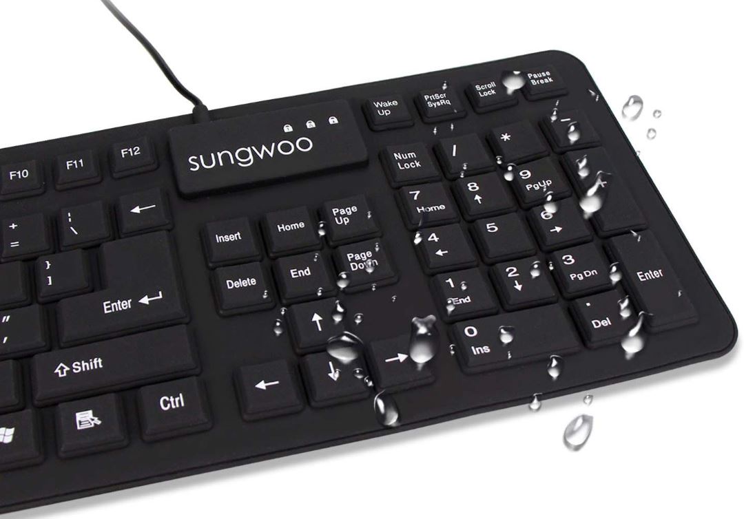 Sungwoo Foldable Silicone Keyboard