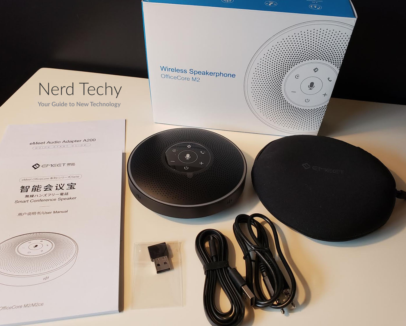 In-Depth Review of the eMeet M2 Bluetooth Speakerphone - Nerd Techy