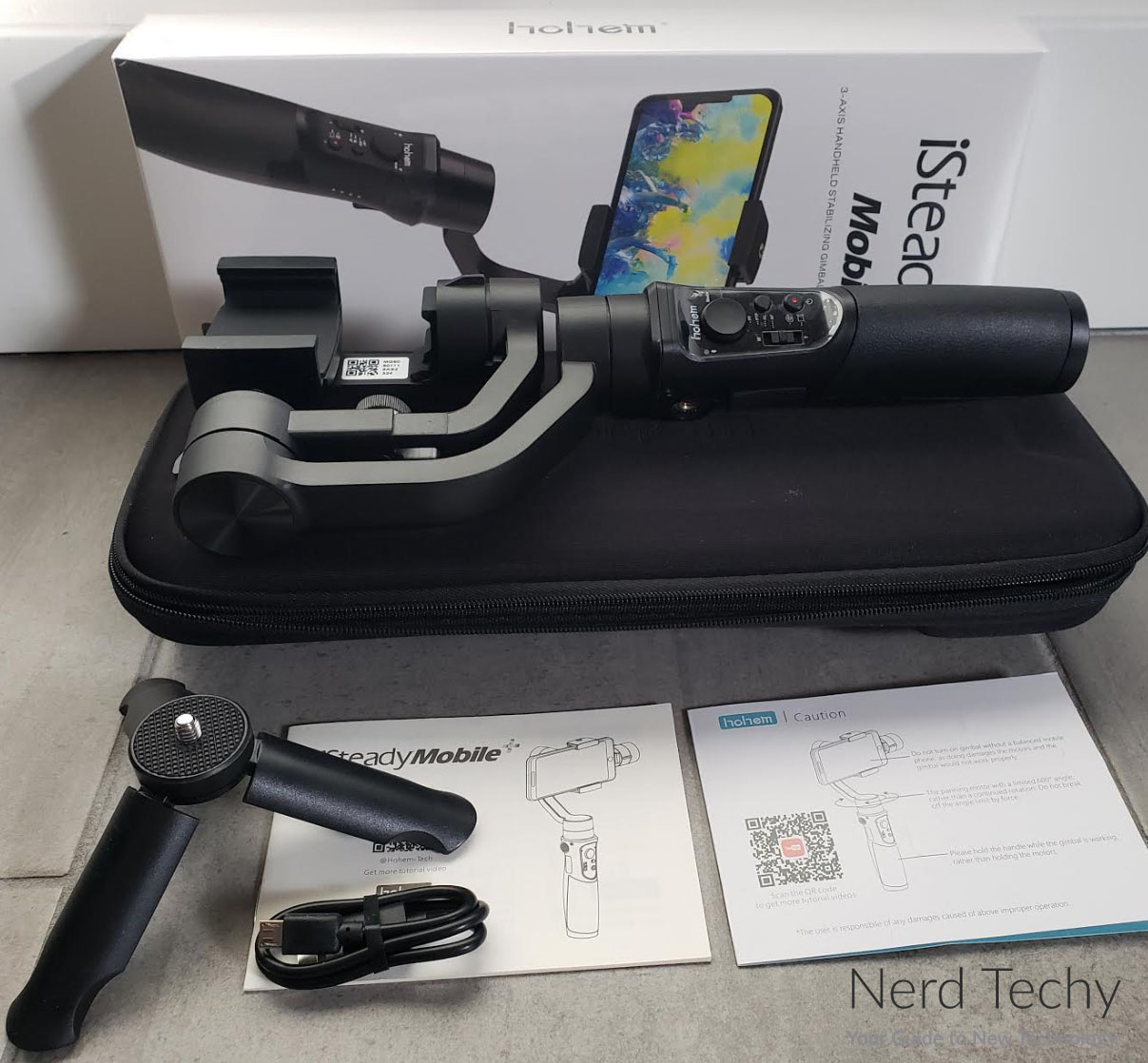 Review of the Hohem Mobile Plus 3-Axis Gimbal Stabilizer - Nerd Techy