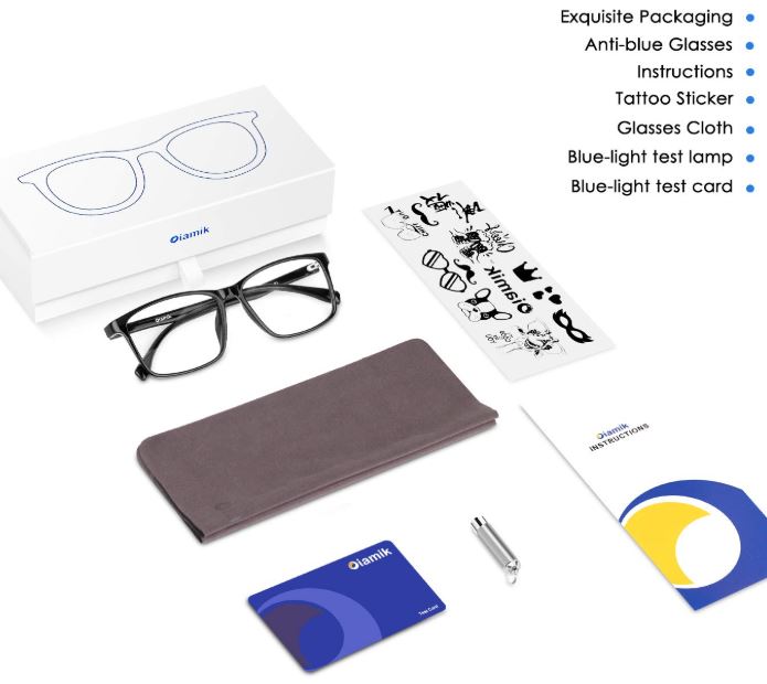 Oiamik Blue Light Blocking Glasses