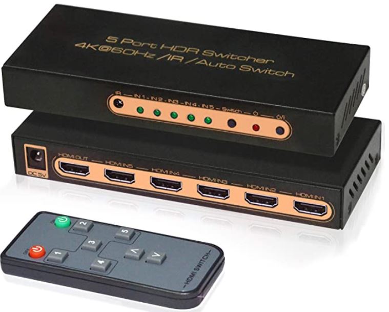 best hdmi switch with optical out