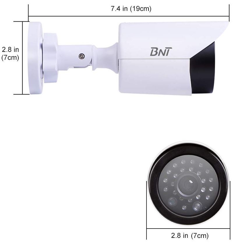 BNT Dummy Fake Security Cameras