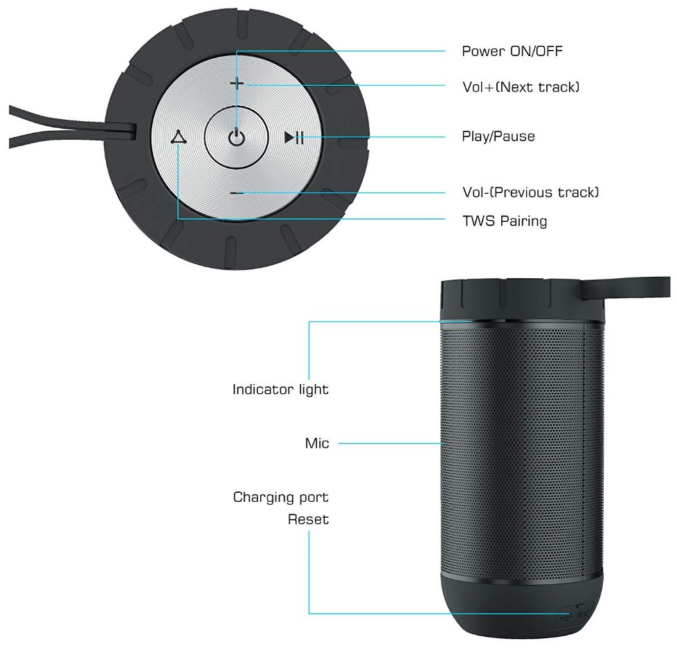 Xleader, Portable Audio & Video, Bluetooth Speaker Xleader Soundangel A8  3rd Gen