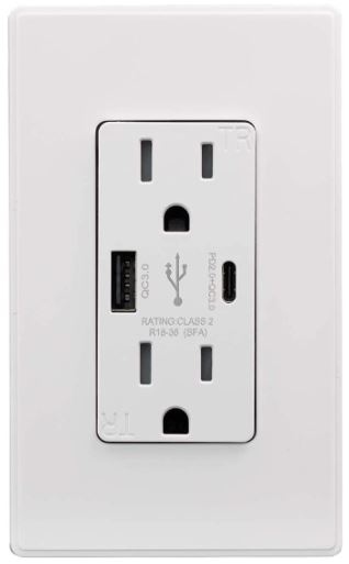 ELEGRP USB Wall Outlet