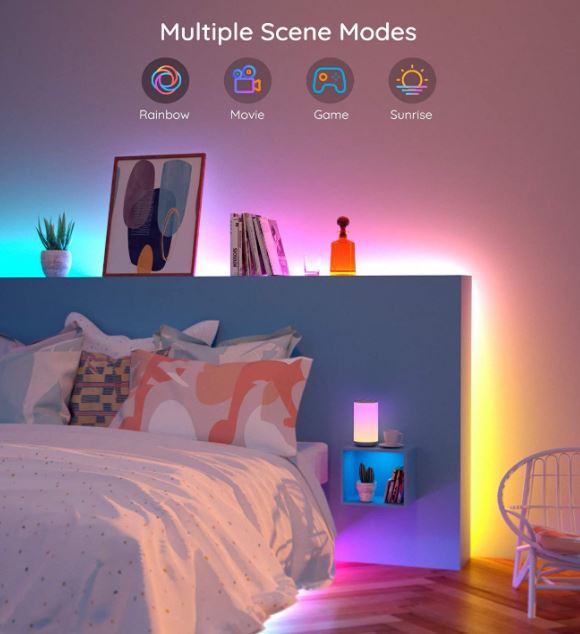 led lights for bedroom bluetooth