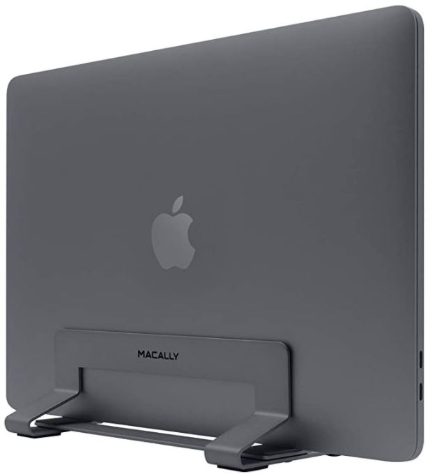 Macally Universal Vertical Aluminum Laptop Stand