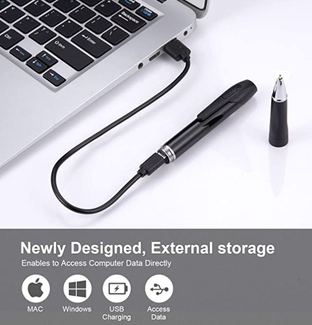 long battery spy pen camera