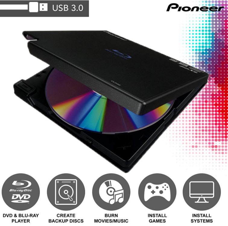 usb 3.0 external blu ray burner