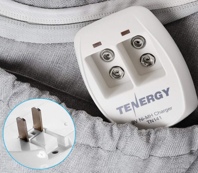 Tenergy 9V Rechargeable Battery