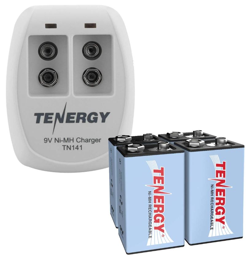 Tenergy 9V Rechargeable Battery