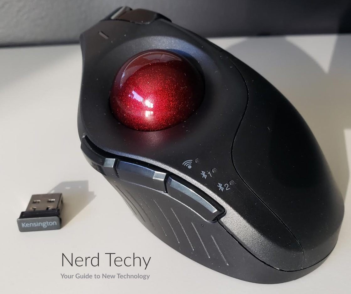 Review of the Kensington Pro Fit Ergo Vertical Wireless Trackball