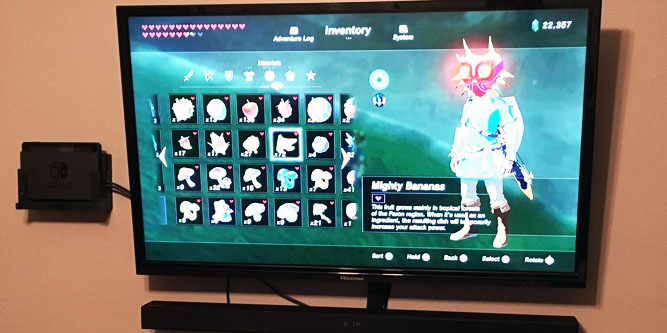 how to get the nintendo switch on the tv