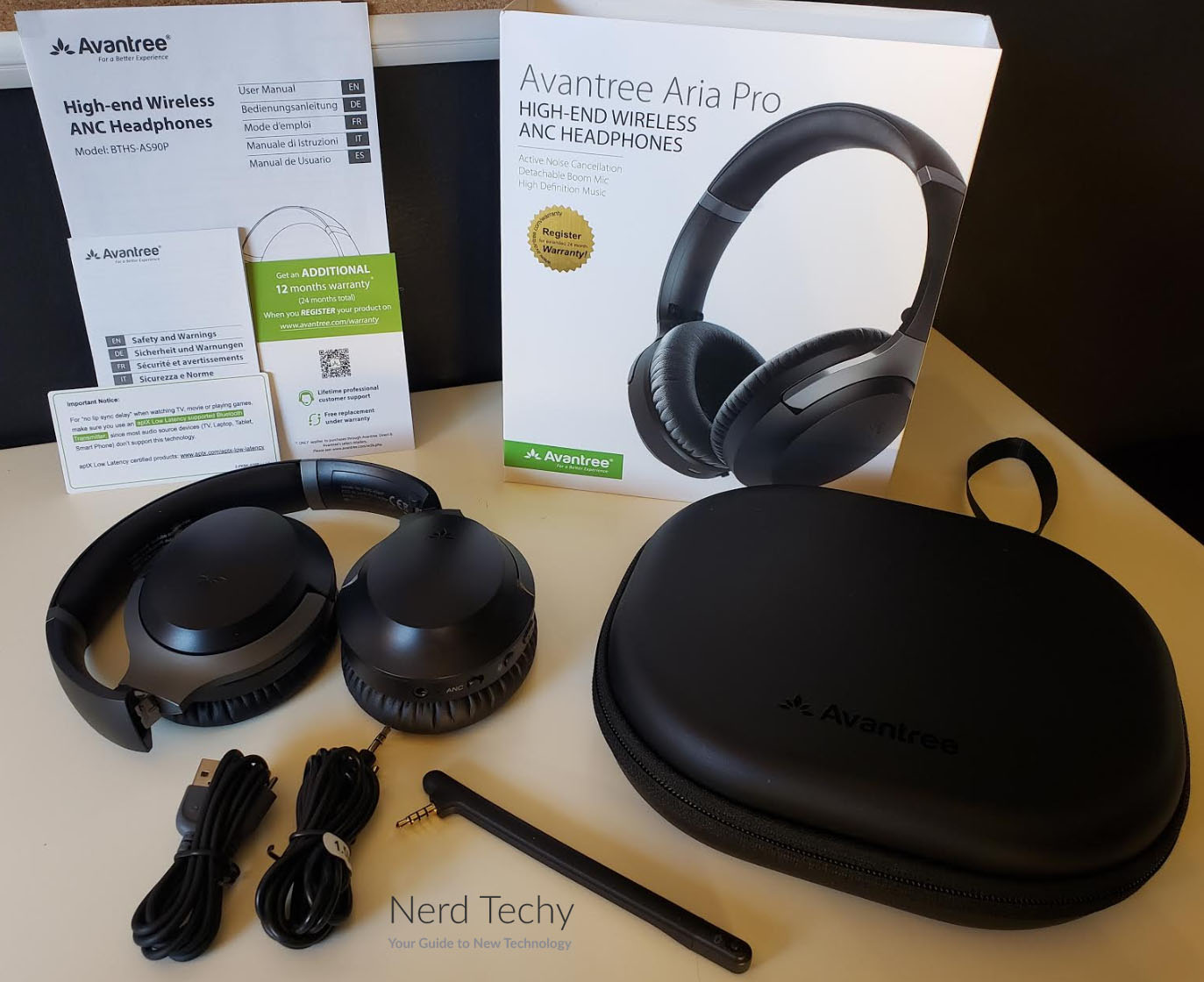 Avantree Aria Me Over Ear ANC Headphones REVIEW - MacSources