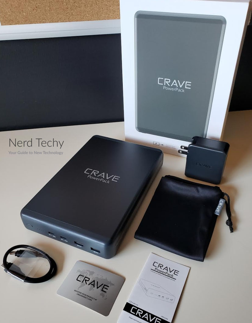 5-Pack of Crave PowerPack 2, 50000 mAh, Dual USB QC3.0