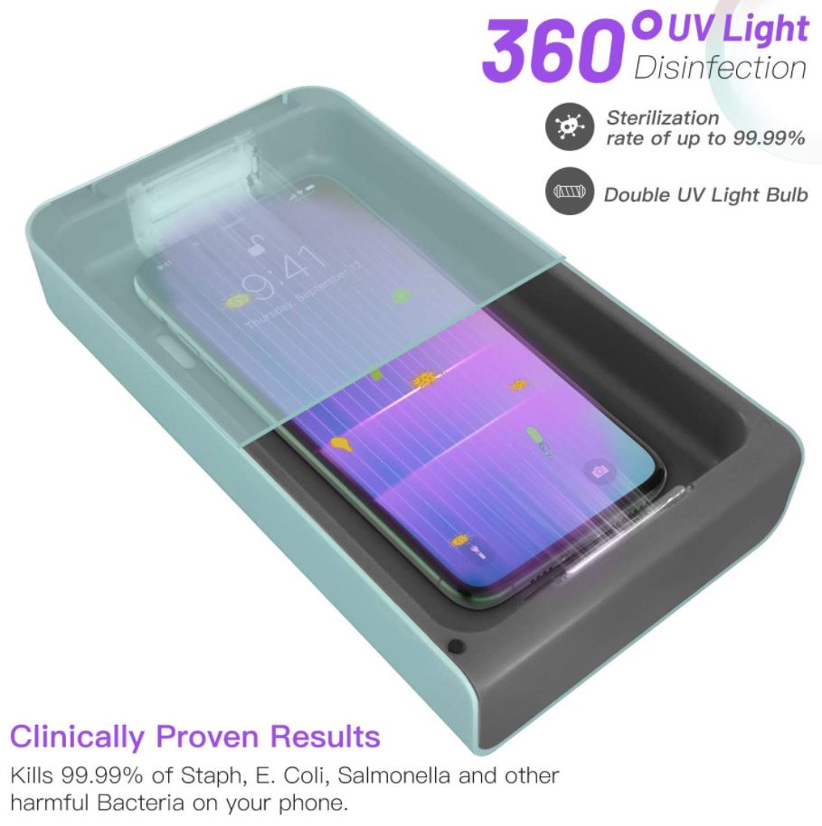 DJROLL UV Smartphone Sanitizer