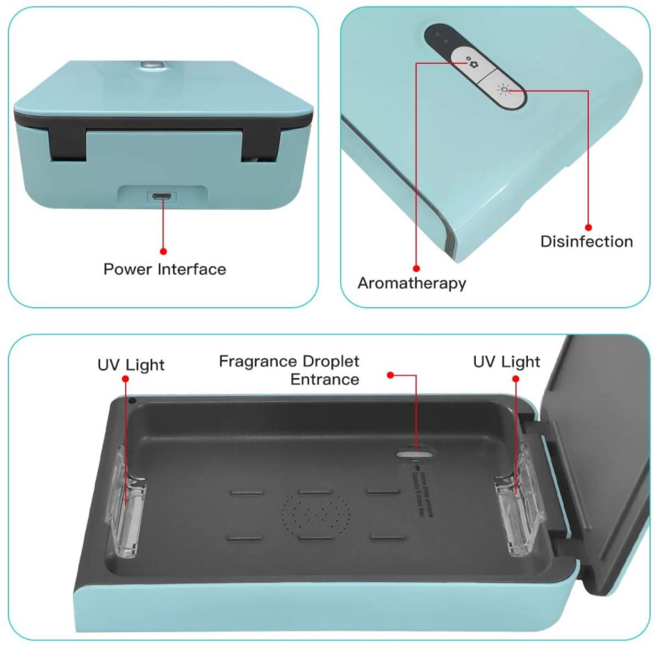 DJROLL UV Smartphone Sanitizer