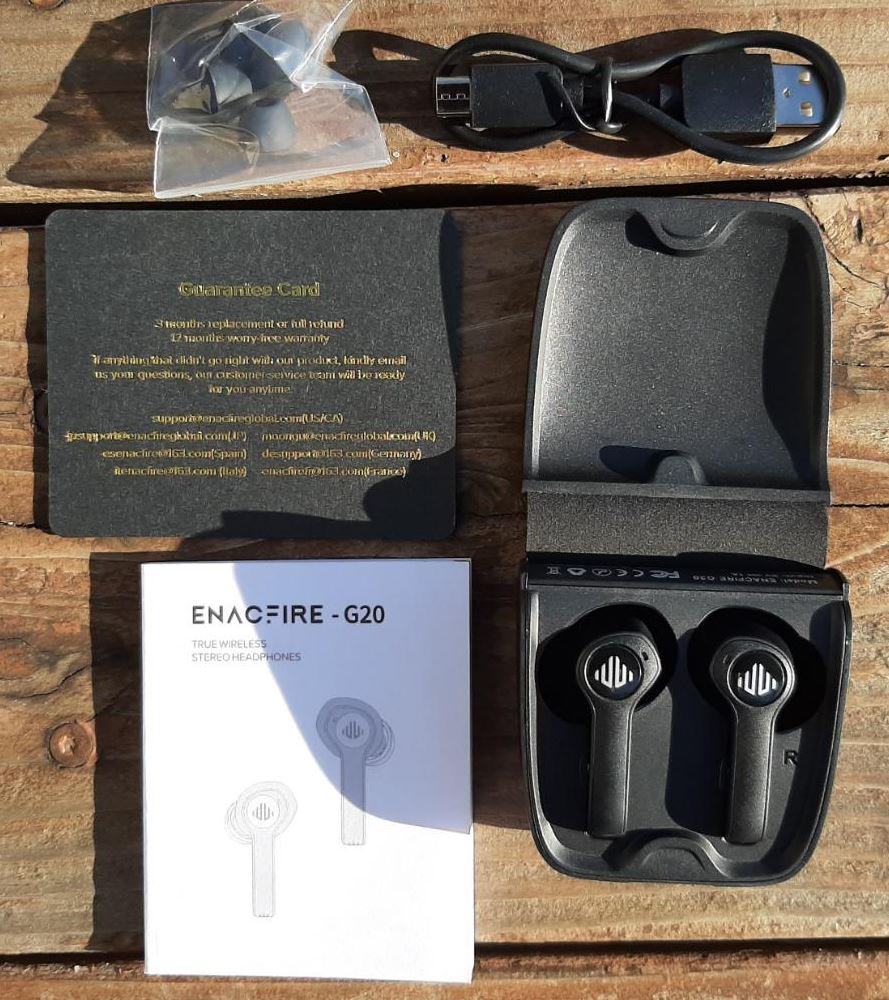 Enacfire E60 vs. G20 Wireless Earbuds Review and Comparison