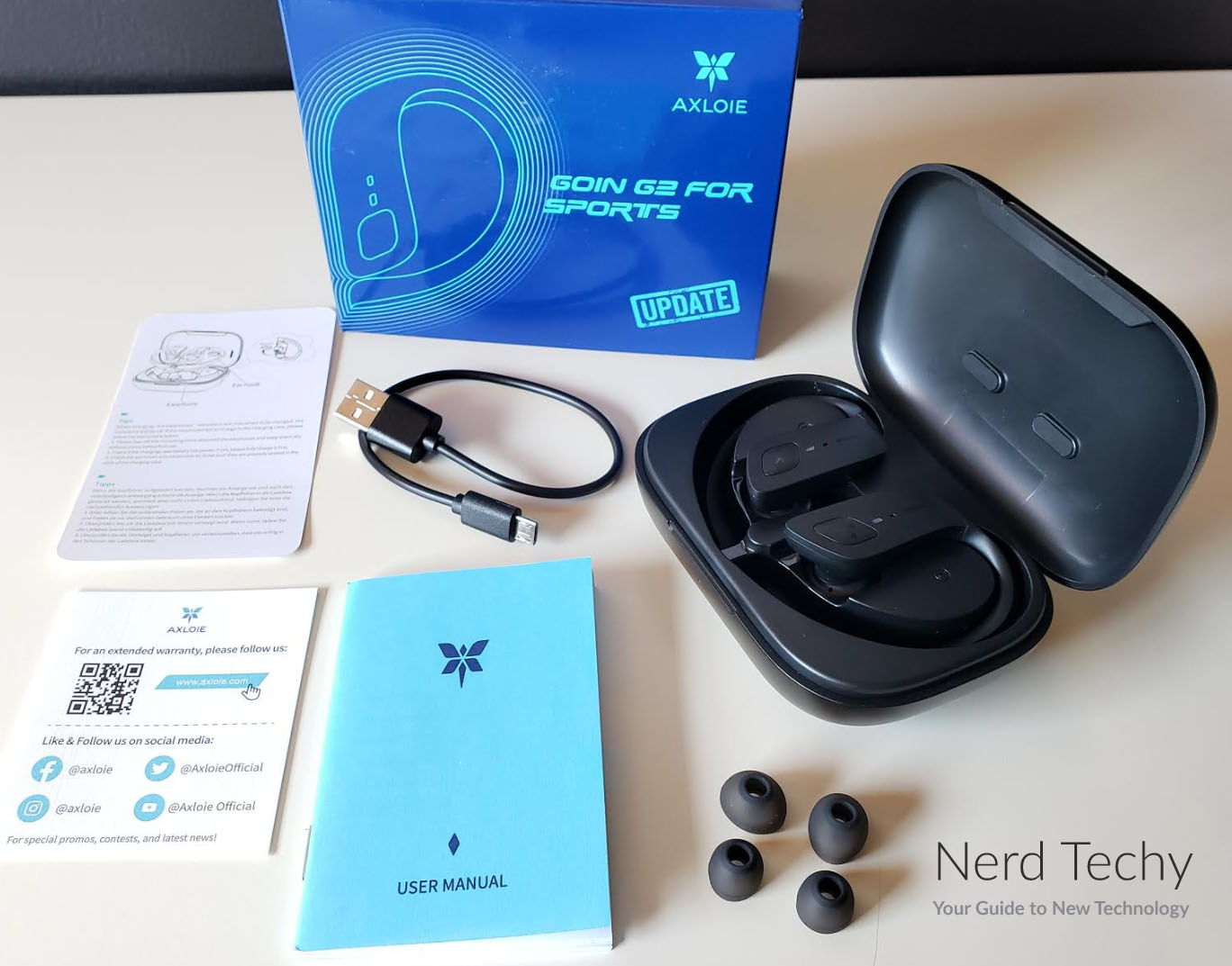 Axloie best sale wireless earbuds