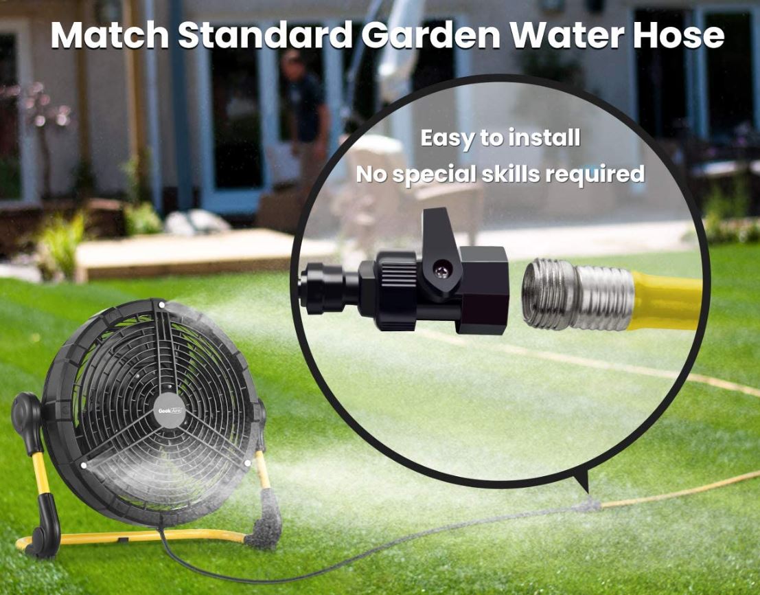 best outdoor misting fan