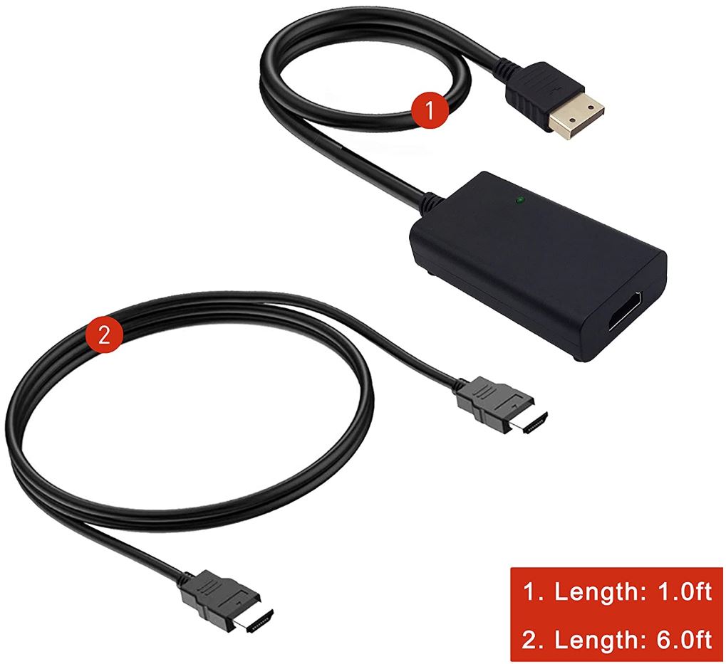 LevelHike HDMI Cable for Sega Dreamcast