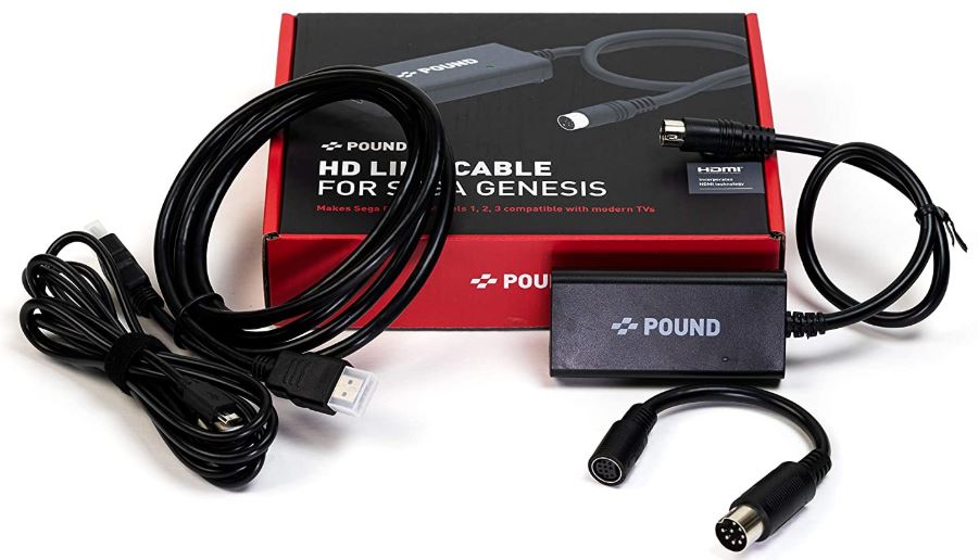 POUND HDMI HD Link Cable for Sega Genesis