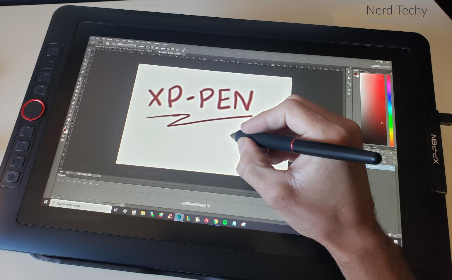 Review of the XP-PEN Artist 15.6 Pro Drawing Display - Nerd Techy