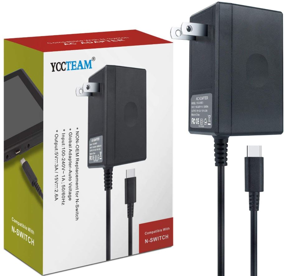 YCCTEAM Nintendo Switch Charger