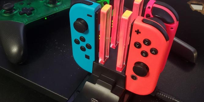 do nintendo switch joy cons need to be charged