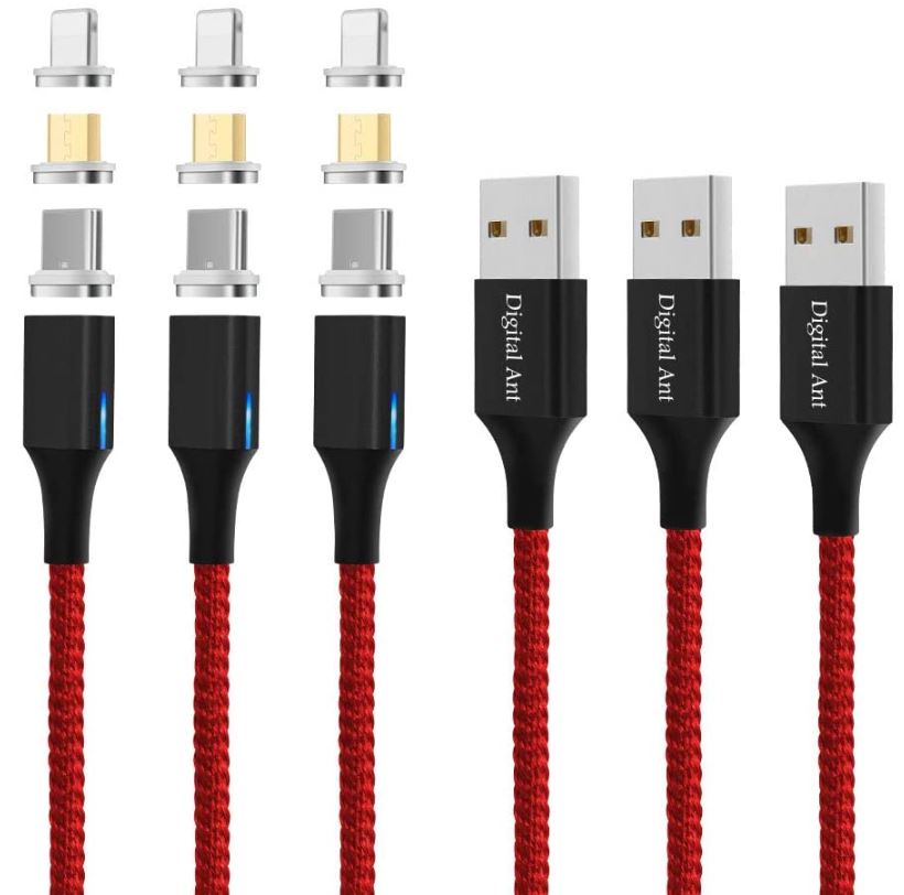 Кабель для зарядки с магнитным креплением. Магнитный USB C. Магнитный адаптер Micro USB.