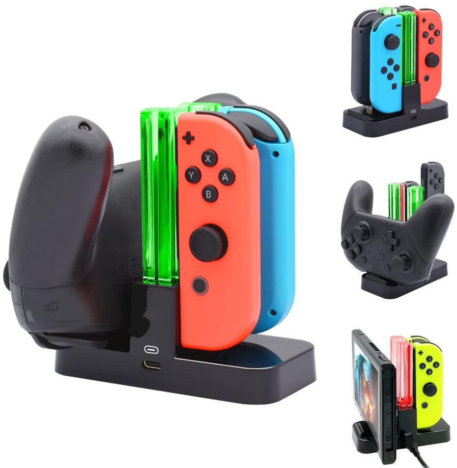 FASTSNAIL Controller Charger for Nintendo Switch