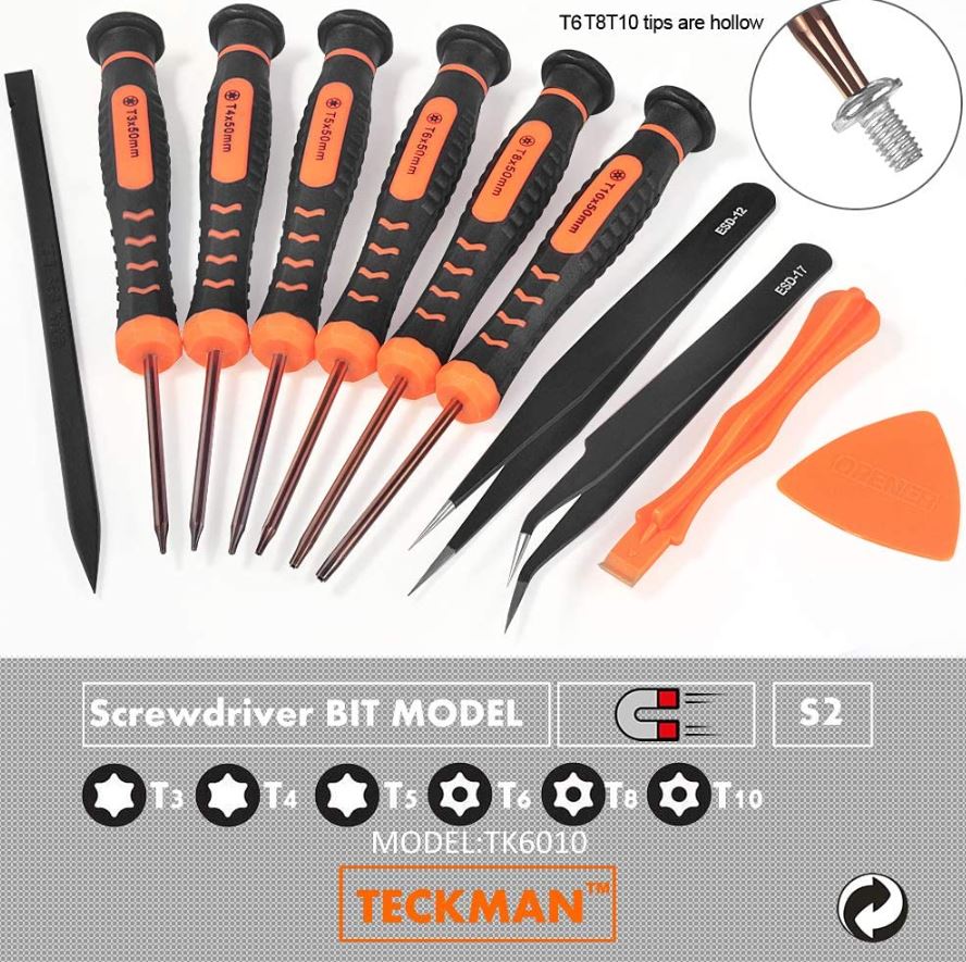 t8 screwdriver set