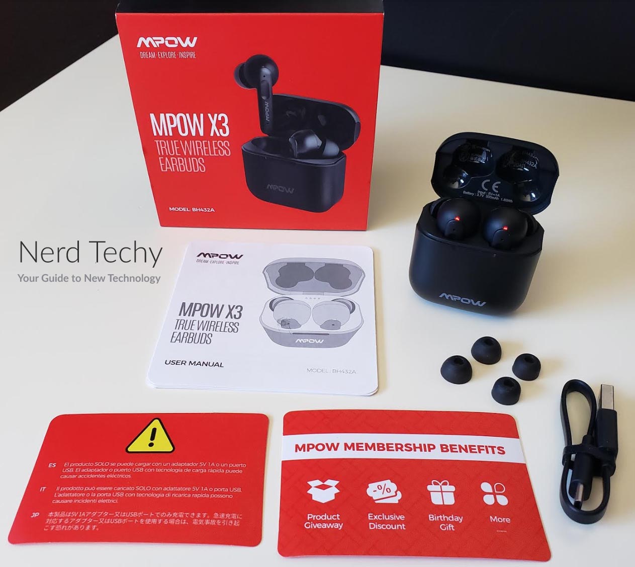 mpow x3 wireless earbuds review