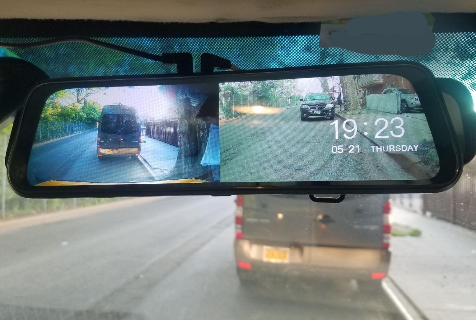 VanTop Mirror Mounted Dash Camera