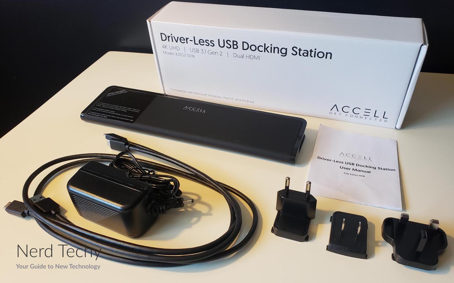 Accell Driver-Less USB-C 4K Docking Station