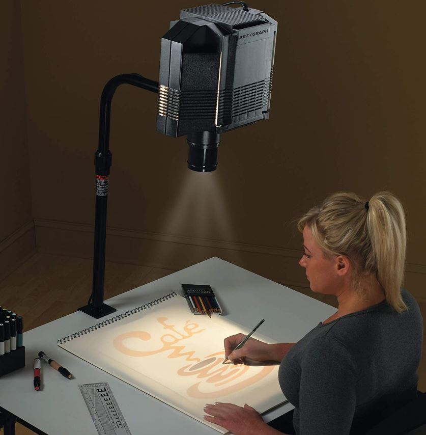 tracing projector artist