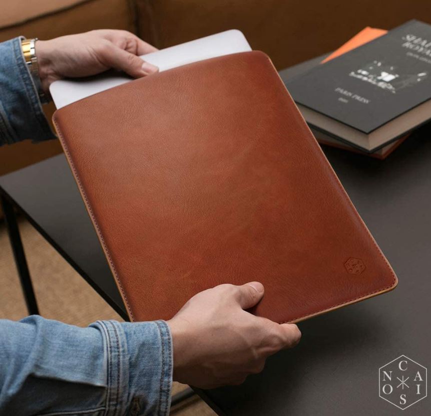 leather notebook sleeve