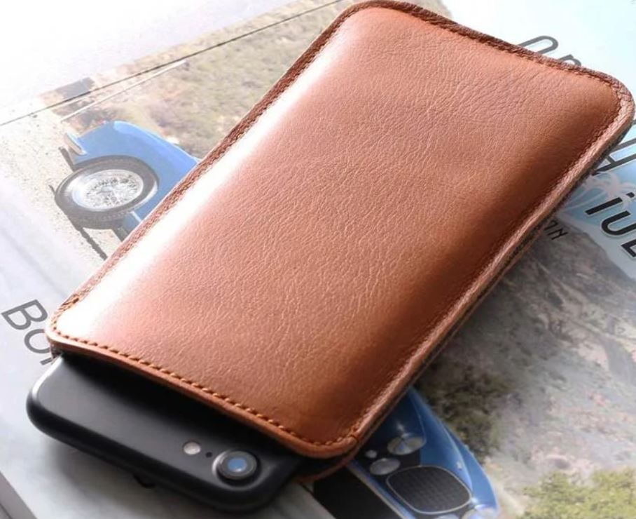 Harber London Slim Leather Smartphone Sleeve Case