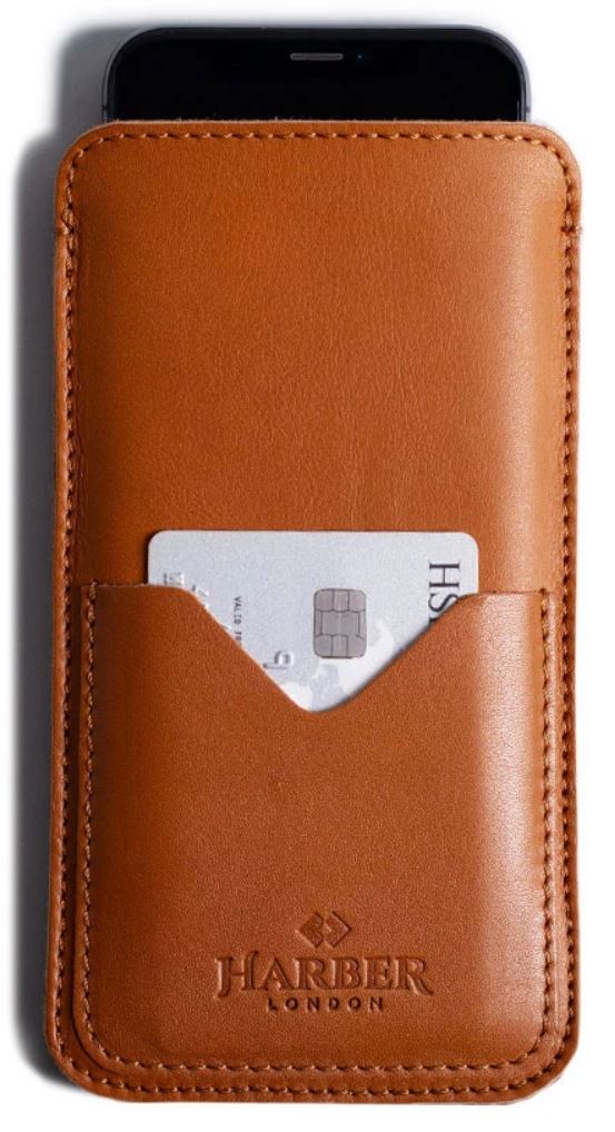 Harber London Slim Leather Smartphone Sleeve Case