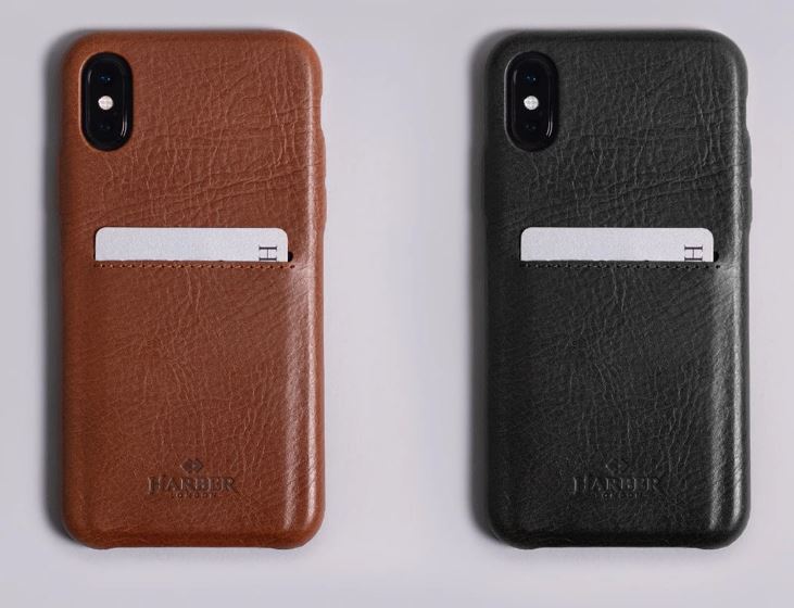 Harber London iPhone Case with Back Pocket