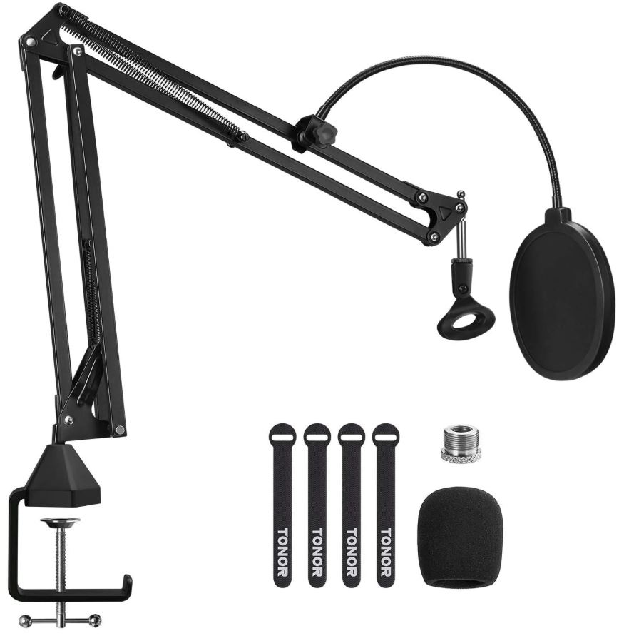 TONOR Adjustable Microphone Arm Stand